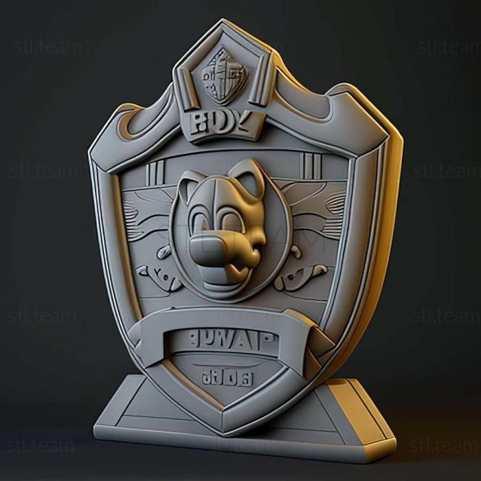 3D модель Игра «Щенячий патруль: могучие щенки спасают Бухту приключений» (STL)